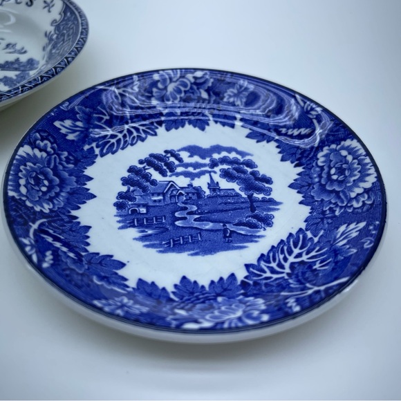 Vintage Schweppes Trinket Dish Blue Willow
Enoch Wood’s English Scenery Small - Picture 2 of 8